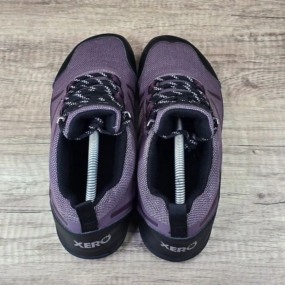 Xero Shoes DayLite Hiker Fusion Women's Sz 8.5 Mulberry Black Trail Hiking Shoes